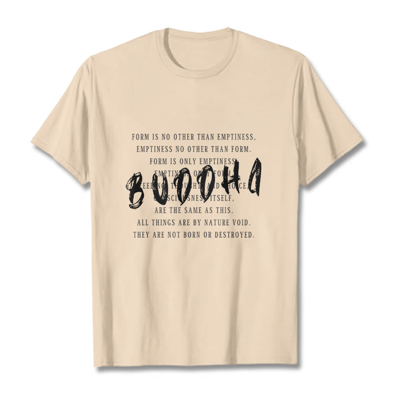 Form Is No Other Than Emptiness Tee T-shirt