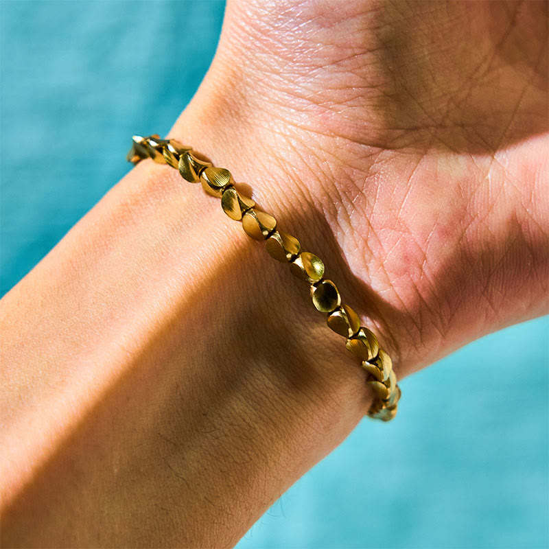 Tibetan Copper Beads Healing Luck Bracelet