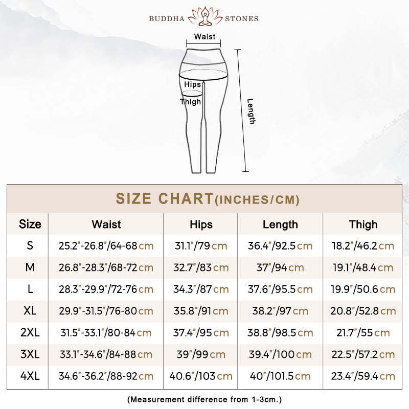 Mint Green Mountain Crane Print Fitness Leggings Women's Yoga Pants