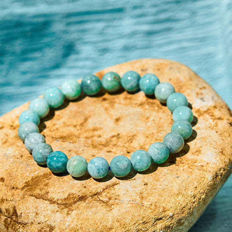mystic zen Stone Amazonite Positive Balance Bracelet