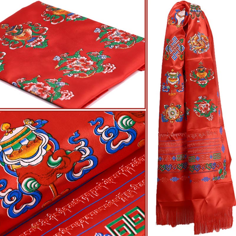 Tibetan Lucky Blessing 5 Colors Khata Decoration (Extra 40% Off | USE CODE: FS40)