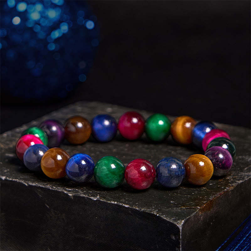 mystic zen Stone Various Tiger Eye Confidence Bracelet