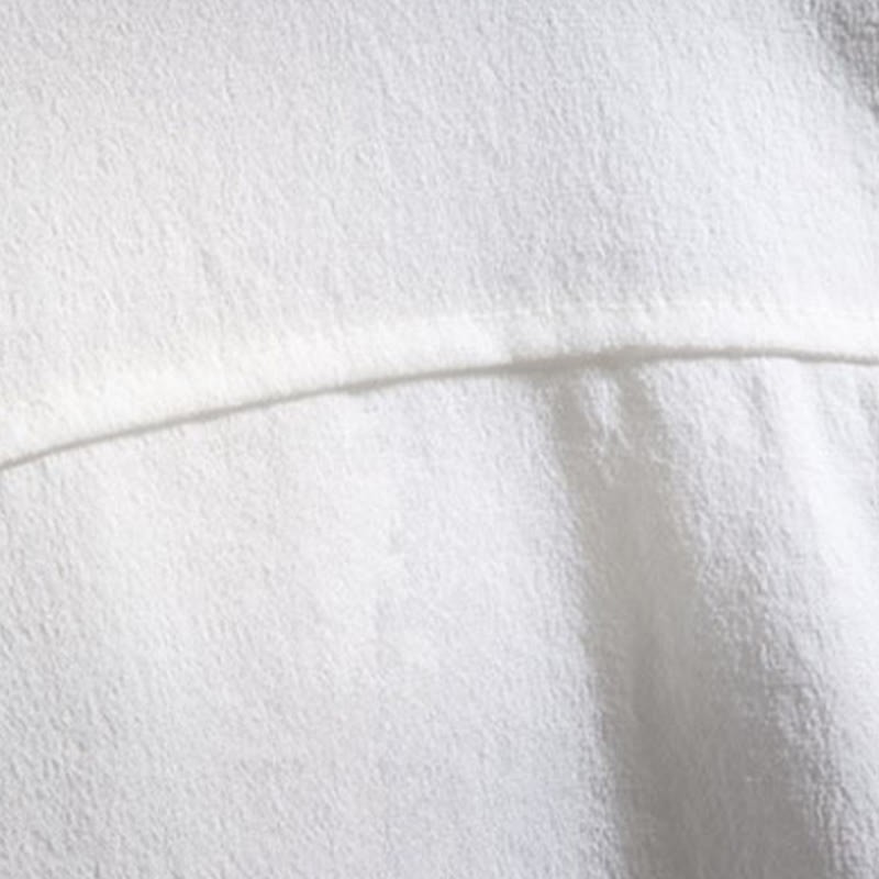 Casual Solid Color Front Button Three Quarter Sleeves Men's Shirt