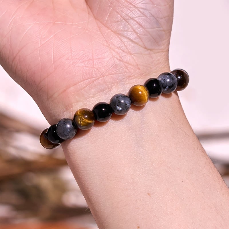 mystic zen Stone Various Tiger Eye Confidence Bracelet