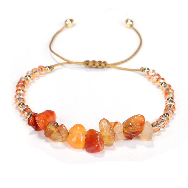 Amethyst Purify Knit Bracelet