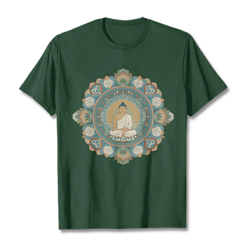 Mandala Flower mystic zen Tee T-shirt