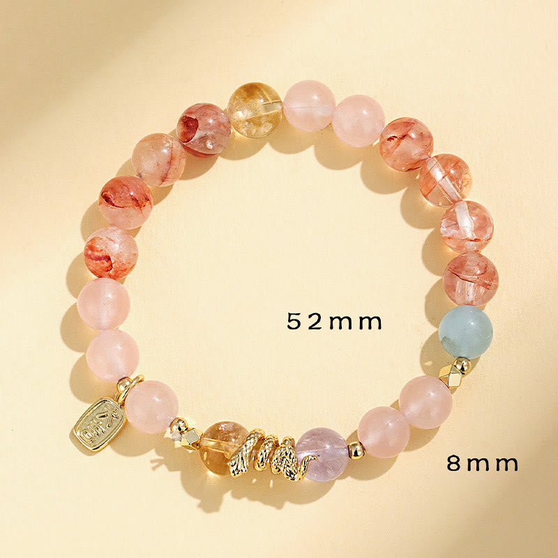 Natural Jade Abundance Protection Bracelet Bangle