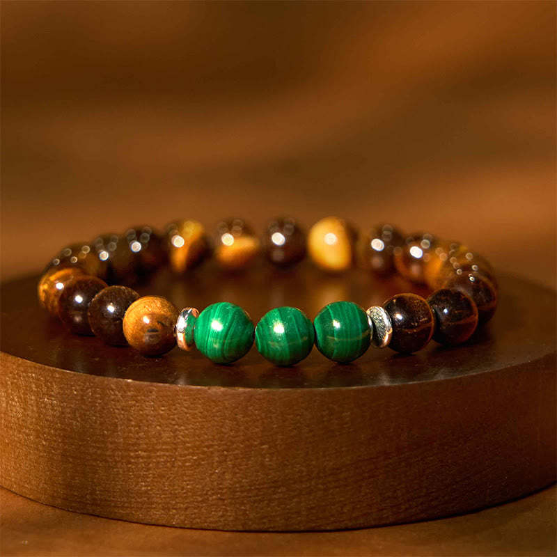mystic zen Stone Various Tiger Eye Confidence Bracelet