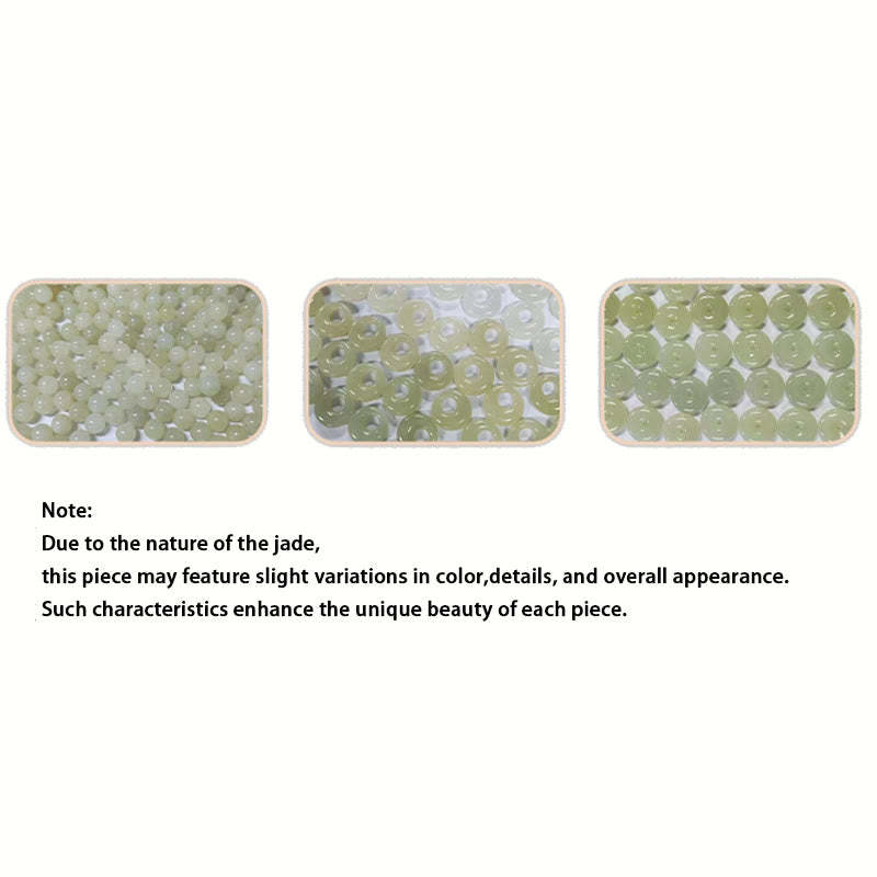 Tridacna Stone Cute Rabbit Hetian Jade Luck Earrings