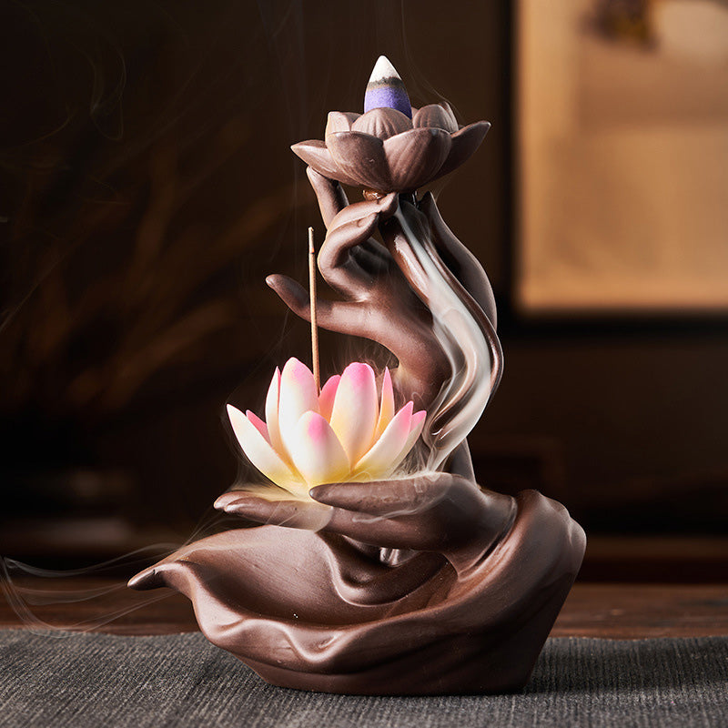 Lotus Bergamot Healing Incense Burner