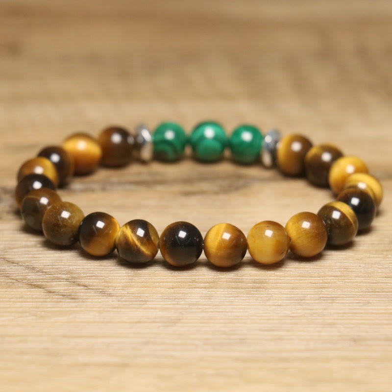 mystic zen Stone Various Tiger Eye Confidence Bracelet