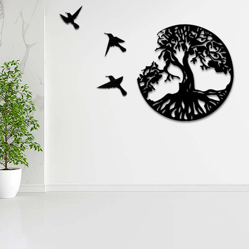 Tree of Life Birds Creation Wall Art