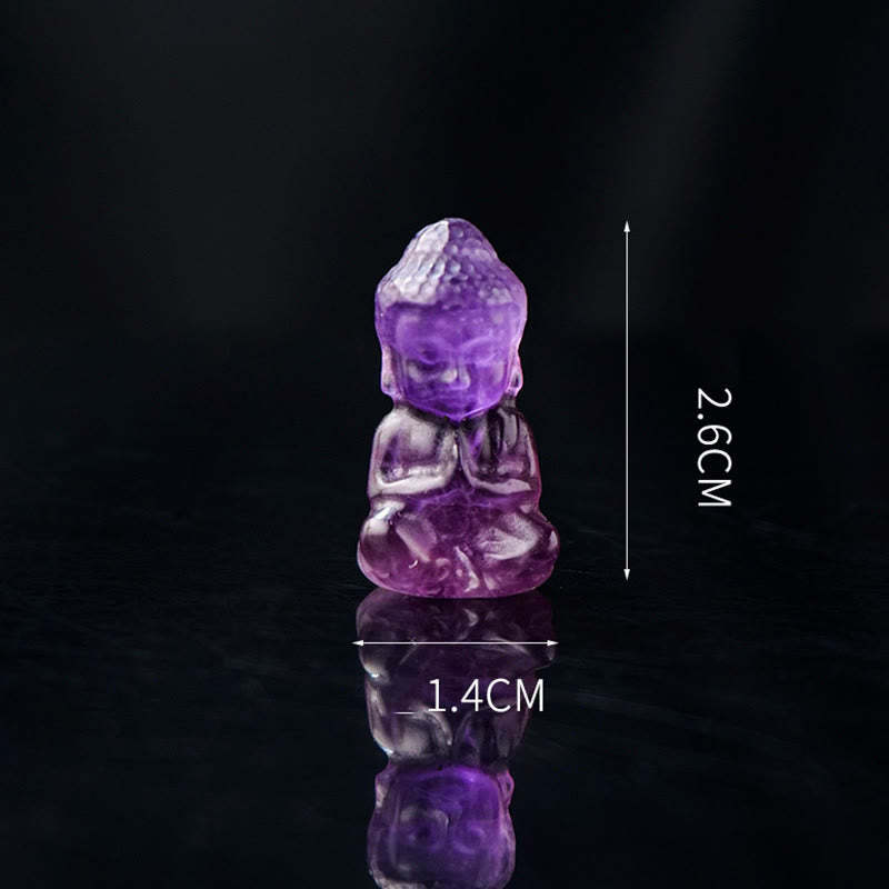 Various Crystal Amethyst Pink Crystal White Crystal Citrine mystic zen Carved Spiritual Healing Necklace Pendant Decoration (Extra 30% Off | USE CODE: FS30)