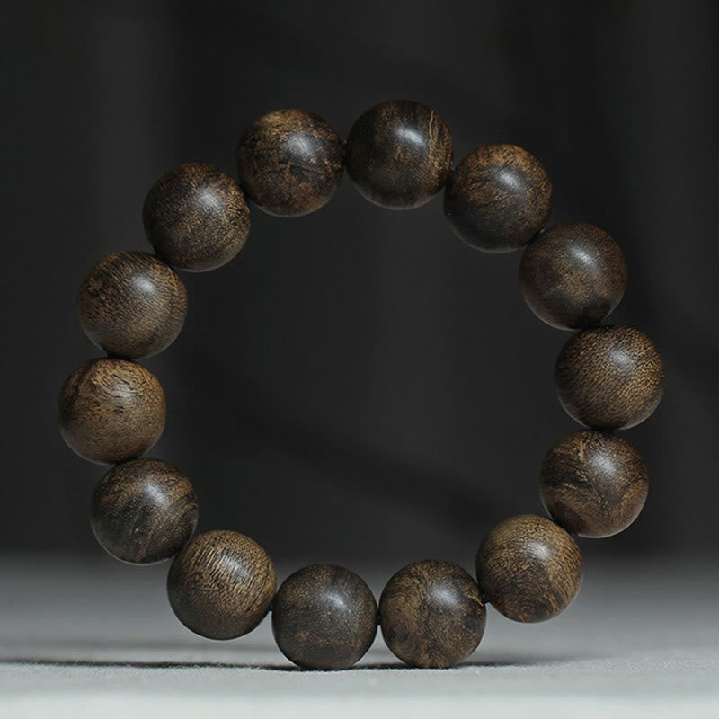 Nine Points Sinking Water Vietnam Hoi An Agarwood Peace Strength Bracelet