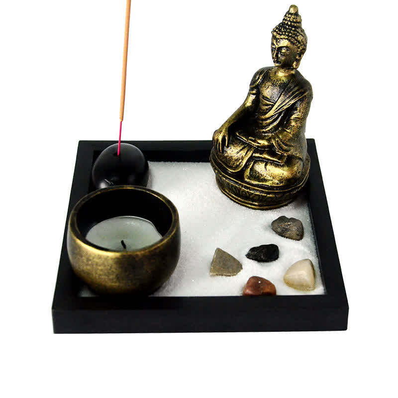 mystic zen Symbol Rocks Meditation Calm Zen Garden Home Decoration