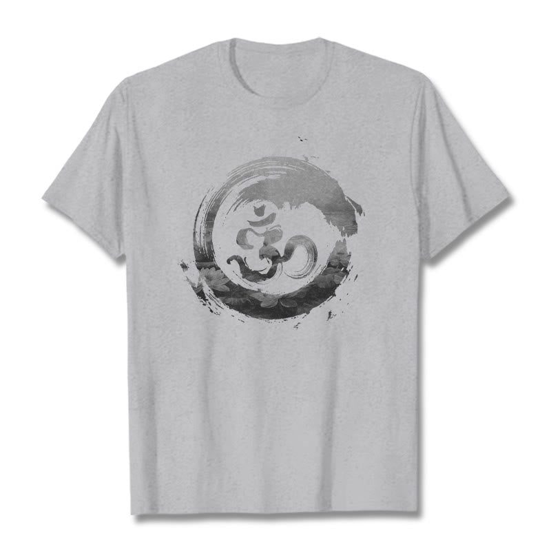 Om Lotus Cotton Tee T-shirt