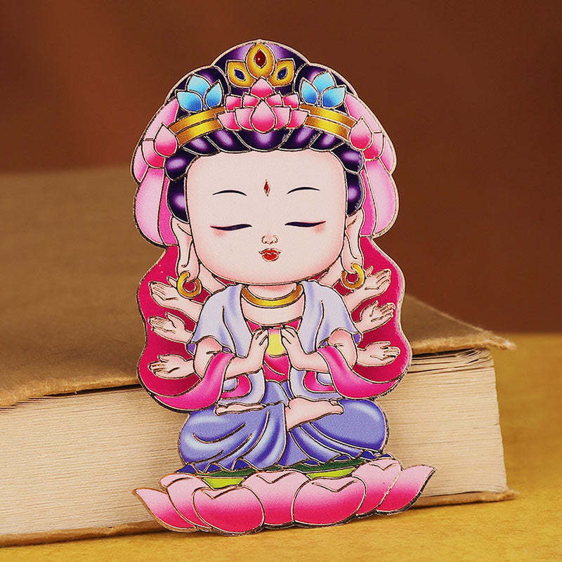 Chinese Zodiac Natal mystic zen Blessing Wealth Fortune Fridge Phone Sticker