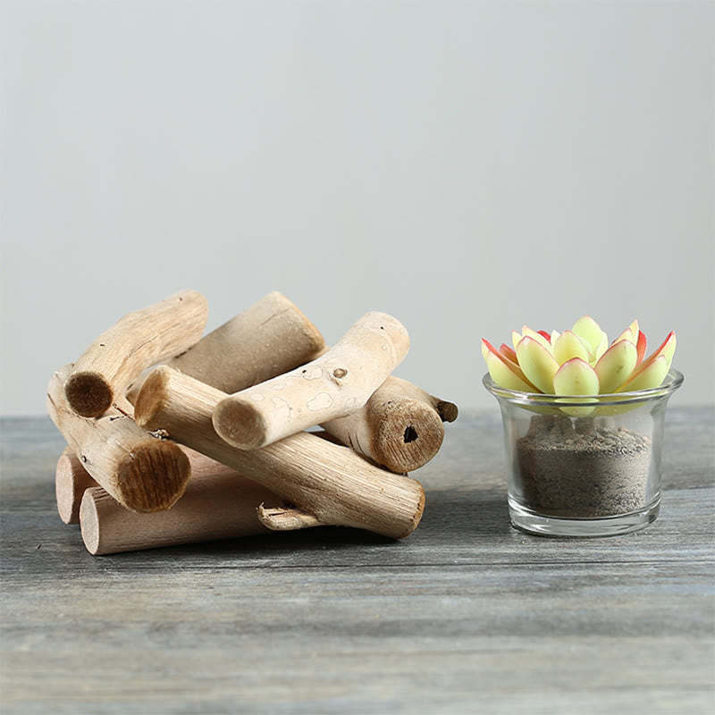 Wood Candlestick Home Candle Holder Decoration