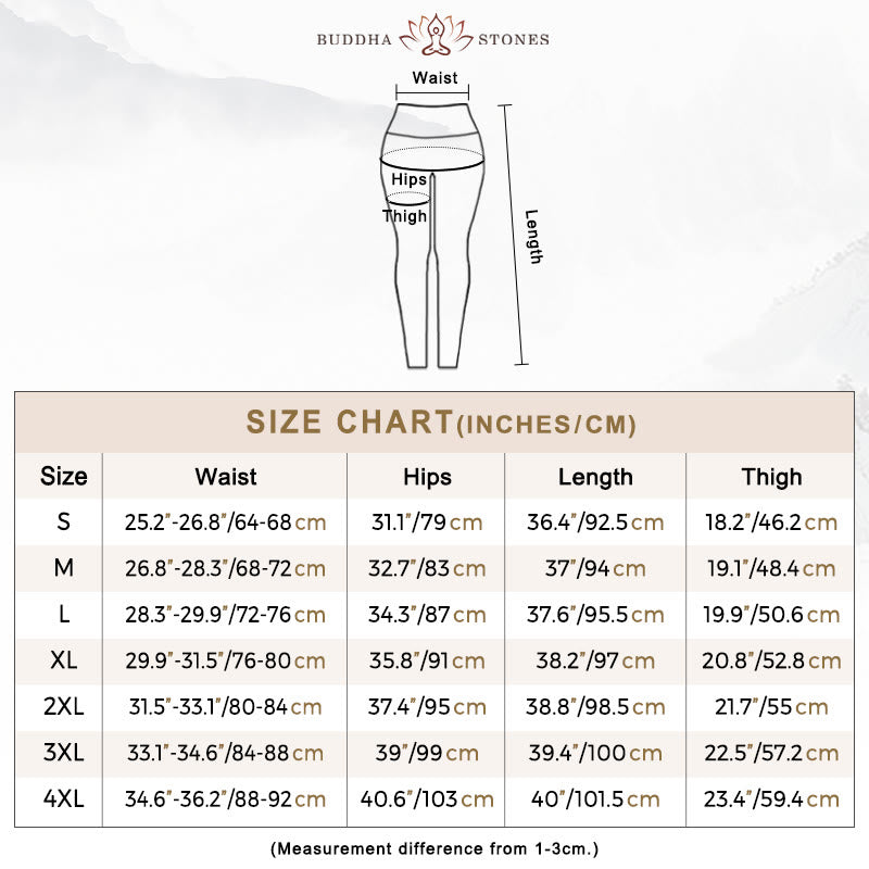 Mint Green Mountain Crane Print Fitness Leggings Women's Yoga Pants