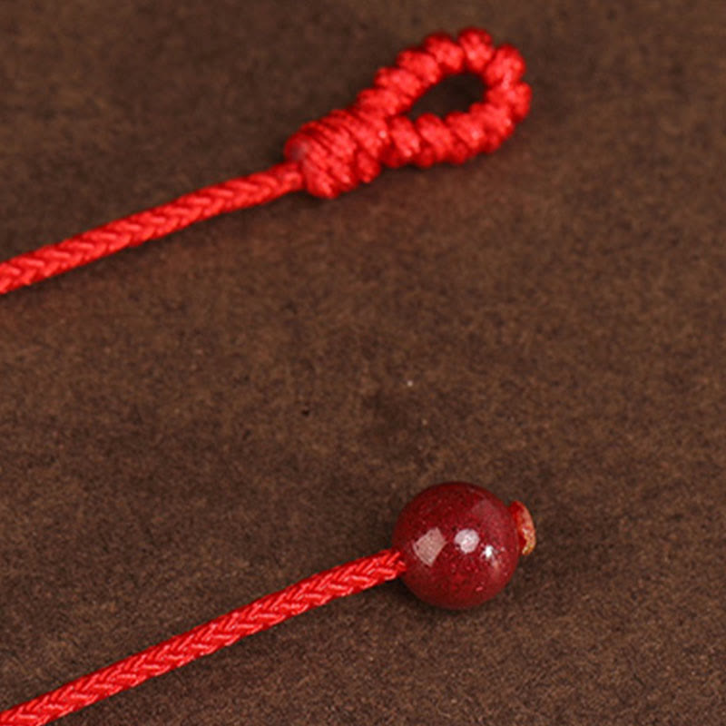 mystic zen Stone 999 Solid Gold Red String Belly Chain