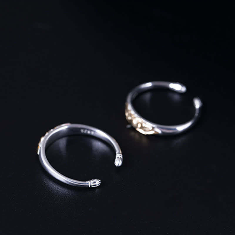 925 Sterling Silver Lotus Flower New Beginning Ring