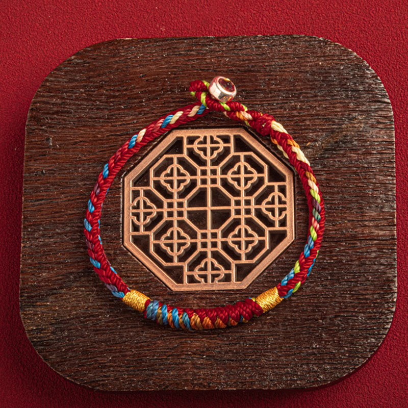 May You Be Safe And Lucky In The Year Ahead Multicolored Bracelet