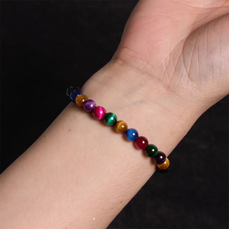 mystic zen Stone Various Tiger Eye Confidence Bracelet
