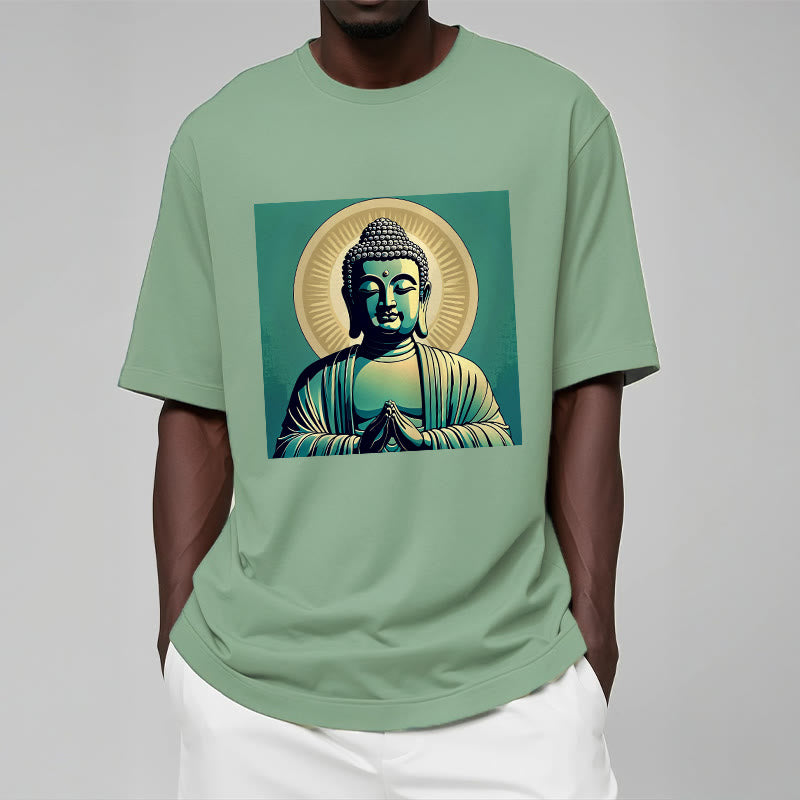 Aura Green mystic zen Tee T-shirt