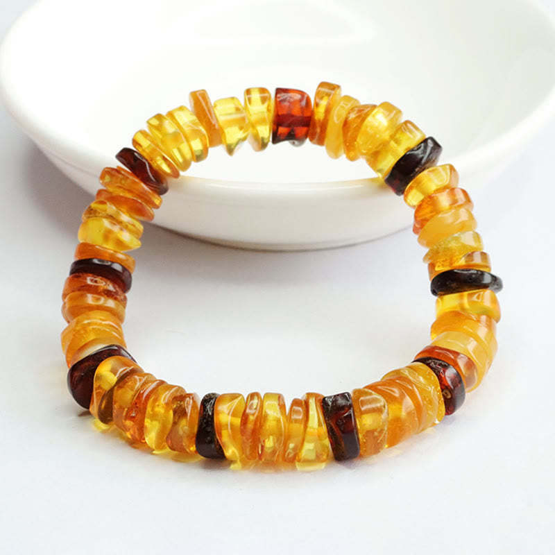 Amber Peace Buckle Confidence Bracelet