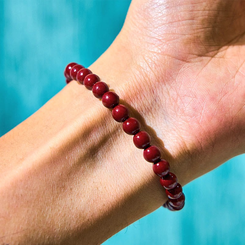 Cinnabar Bamboo Concentration Bracelet