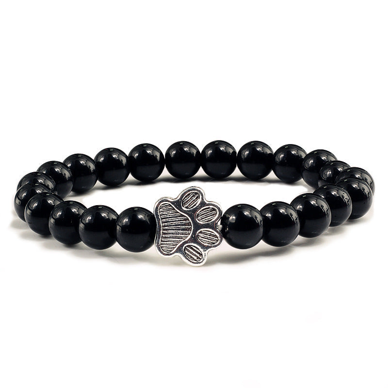 Save A Dog Stone Bracelet