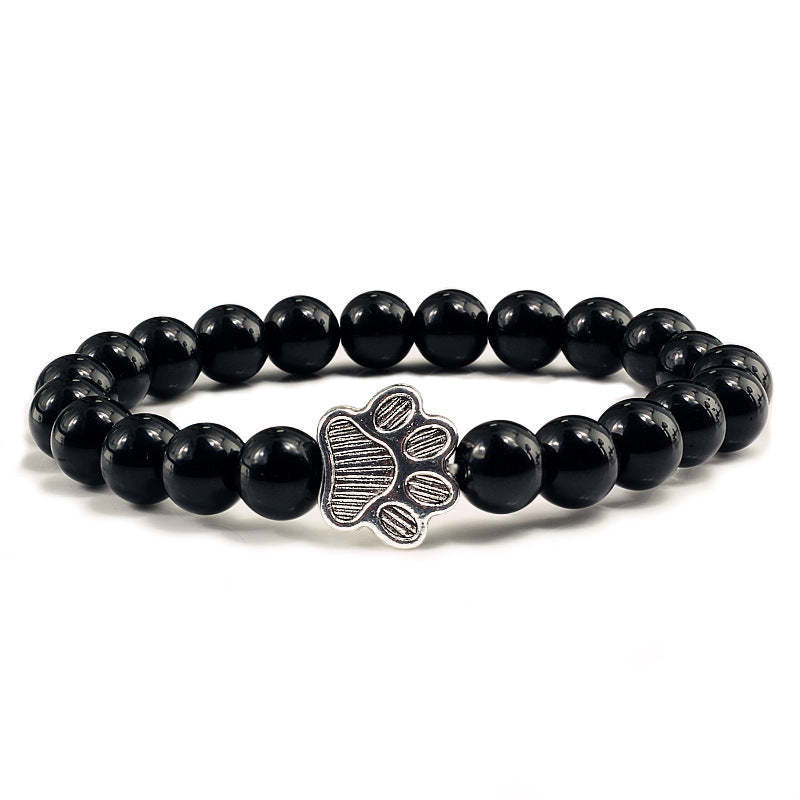 Save A Dog Stone Bracelet