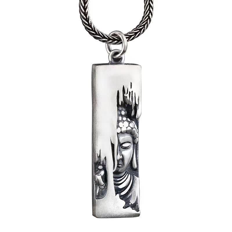 Tathagata mystic zen Strength Protection Amulet Lucky Pendant Necklace