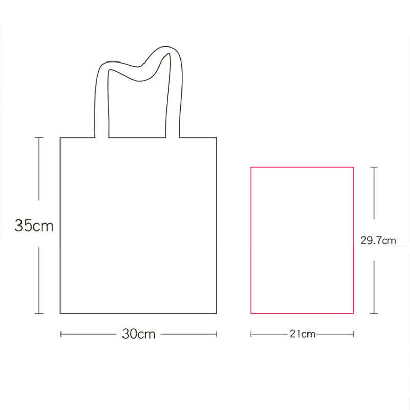 Lotus Shape Canvas Shoulder Bag