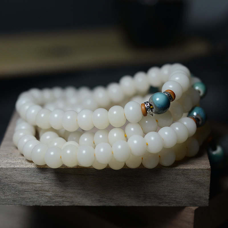 108 Mala Beads Bodhi Seed Keep Away Evil Spirits Calm Bracelet