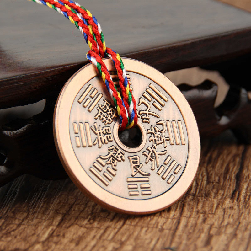 Taoism Yin Yang Symbol Protection Pendant Decoration Amulet