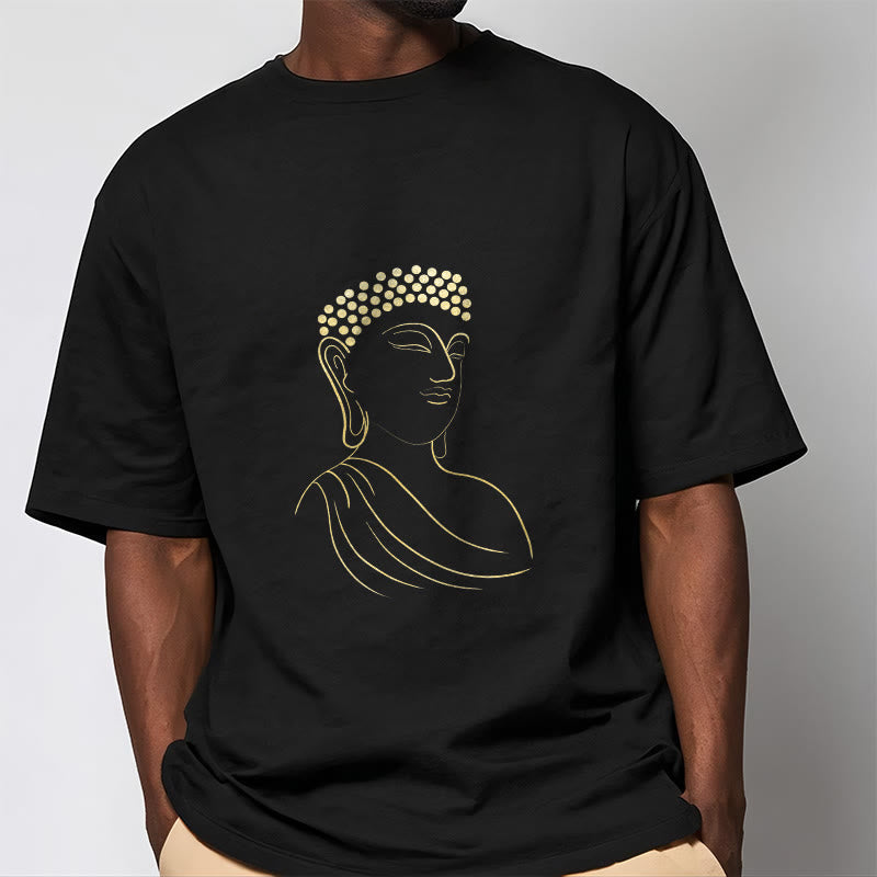 Meditating mystic zen Pattern Tee T-shirt