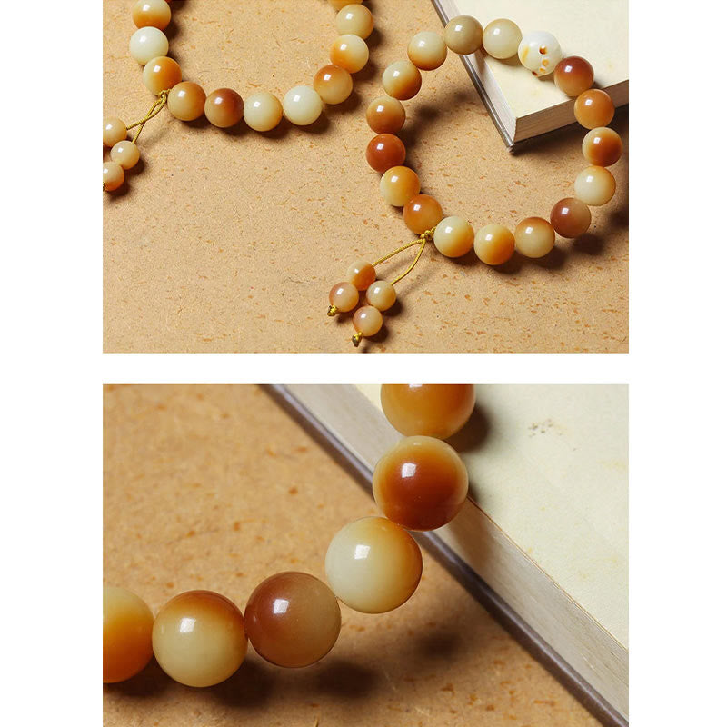 Natural Bodhi Seed Lovely Paw Claw Peace Wisdom Bracelet