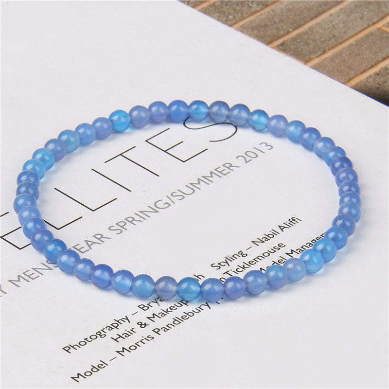 4mm Various Stone Crystal Mini Beads Healing Bracelet