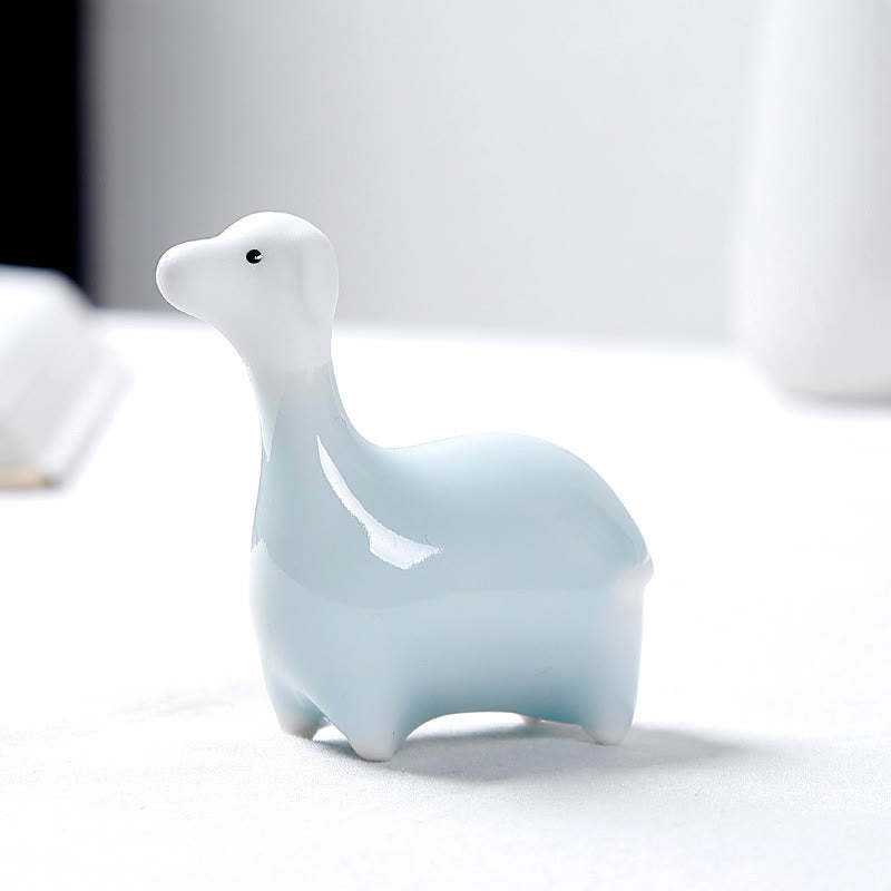 Chinese Zodiac Ceramic Tea Pet Home Decoration