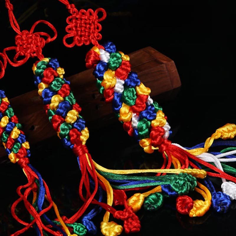 Tibetan Blessing Lucky Vajra Knot Decoration