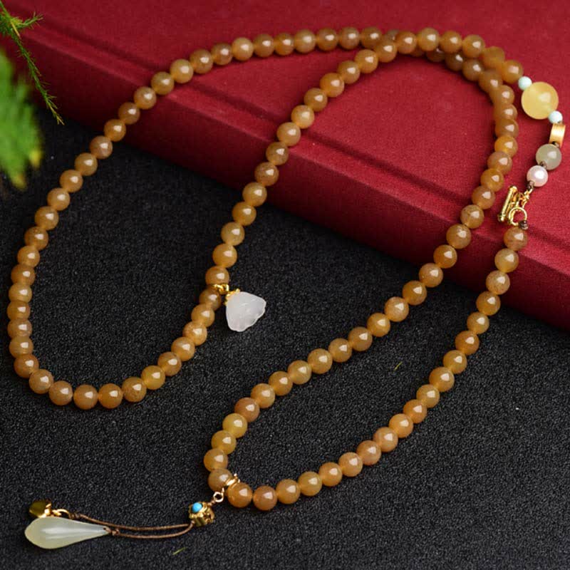 925 Sterling Silver Pearl Cinnabar Healing Bead Chain Bracelet