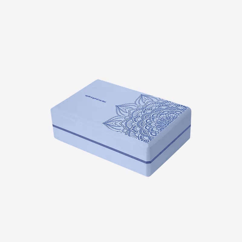 Tibetan Mandala Mindful Soft Non-Slip Foam Yoga Block