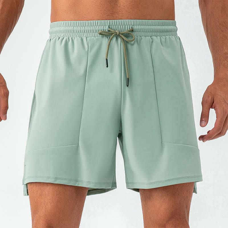 Men's Casual Quick Dry Sports Shorts With Pockets