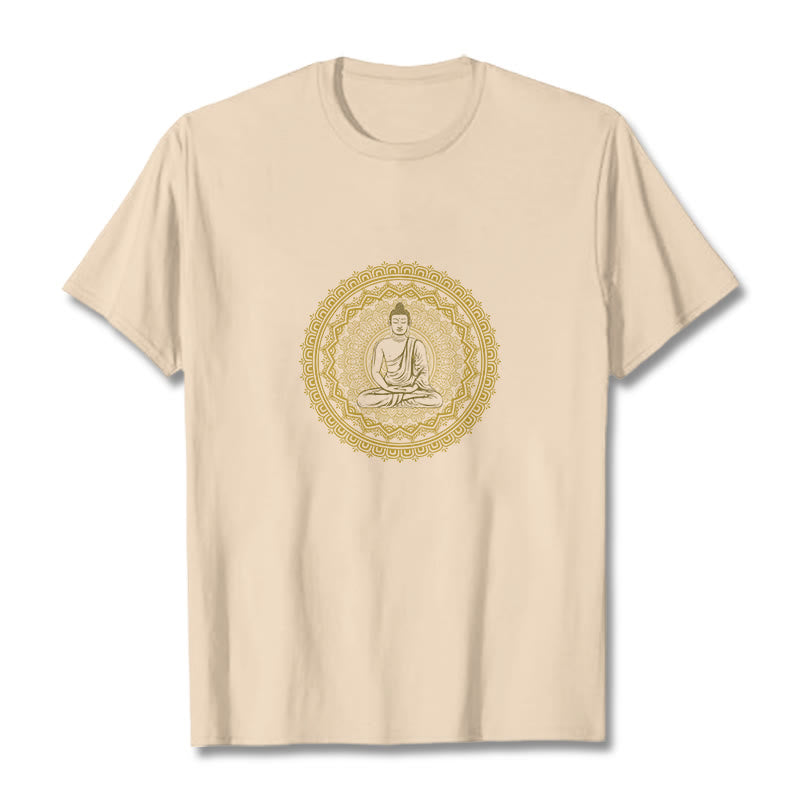 Mandala mystic zen Cotton Tee T-shirt