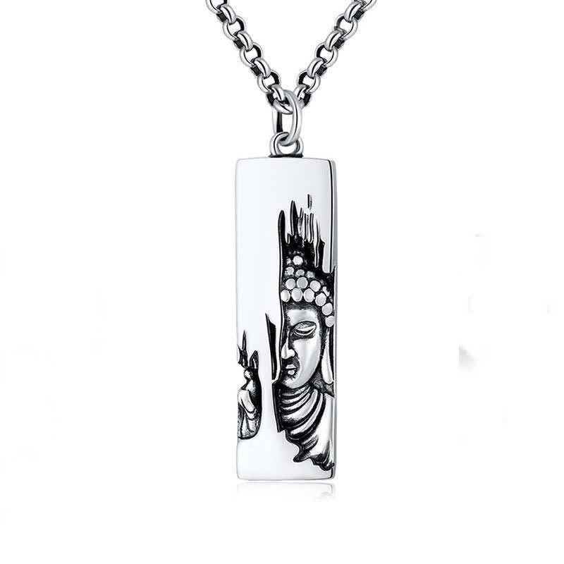 Tathagata mystic zen Strength Protection Amulet Lucky Pendant Necklace