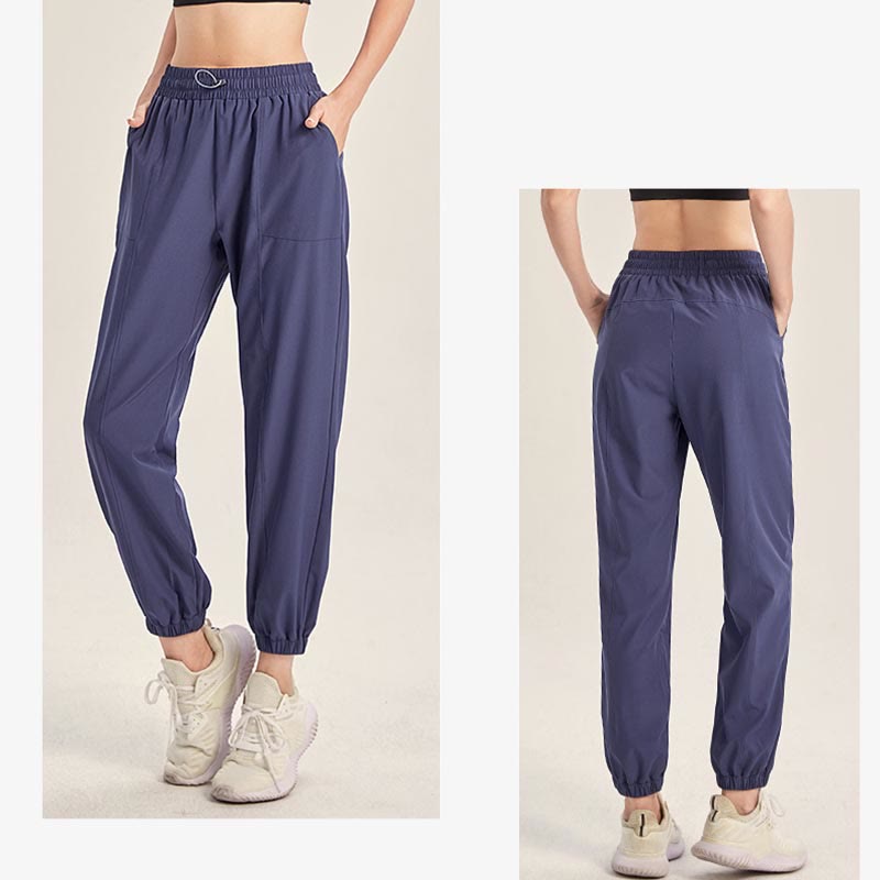 Fitness Yoga Sports Track Pants With Pockets