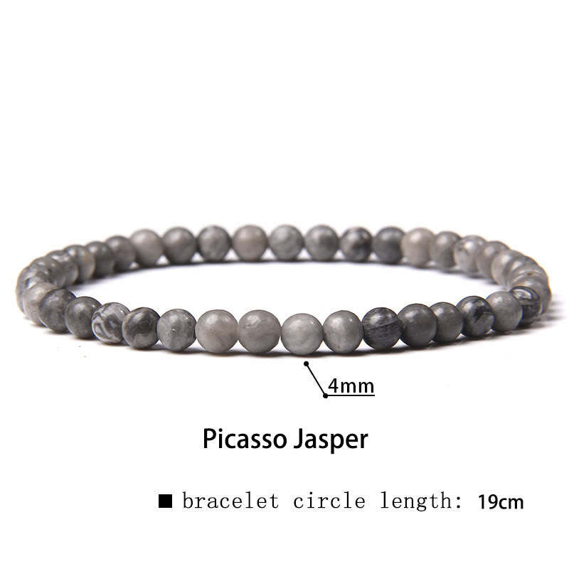 4mm Various Stone Crystal Mini Beads Healing Bracelet