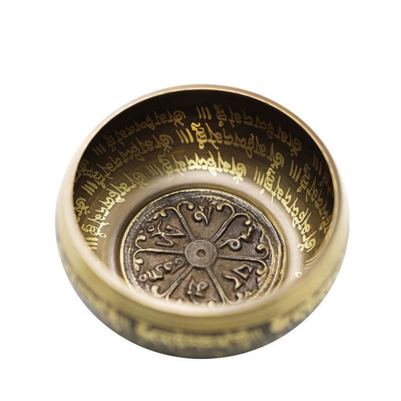Tibetan Meditation Sound Bowl Handcrafted for Healing and Mindfulness Singing Bowl Set