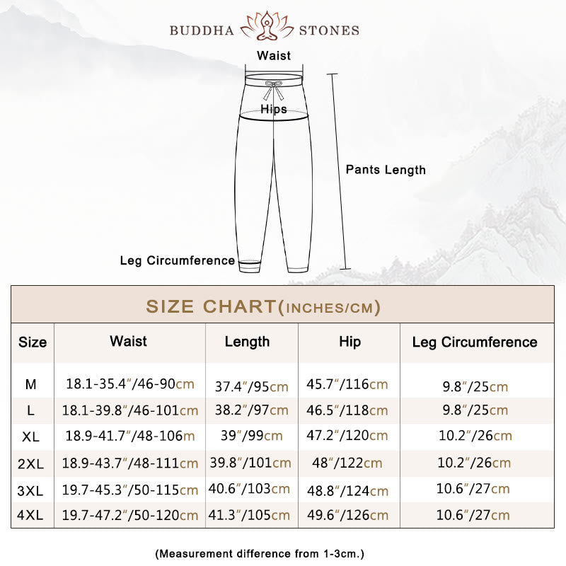 Solid Color Traditional Cotton Linen Short Sleeve T-shirt Pants Clothing Men's Set